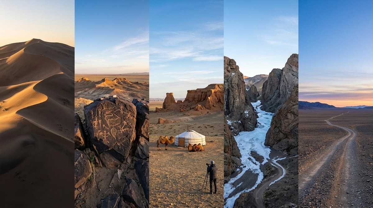 5 Best Spots for Capturing the Solitude of Mongolia’s Gobi Desert in 2026