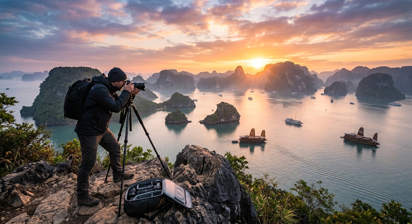 Shooting Ha Long Bay at Sunrise for Travel and Landscape Photography
