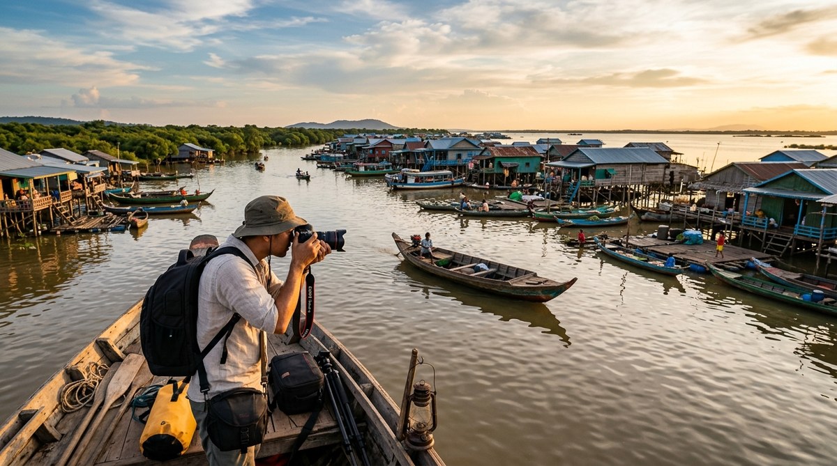 How to Photograph the Floating Villages of Cambodia's Tonlé Sap Lake