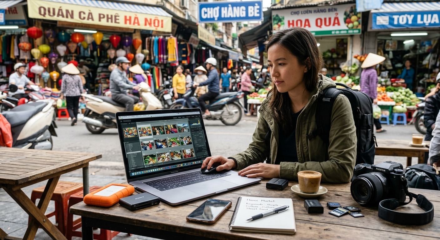 A Travel Photographer’s Workflow for Stock Submissions in Asia
