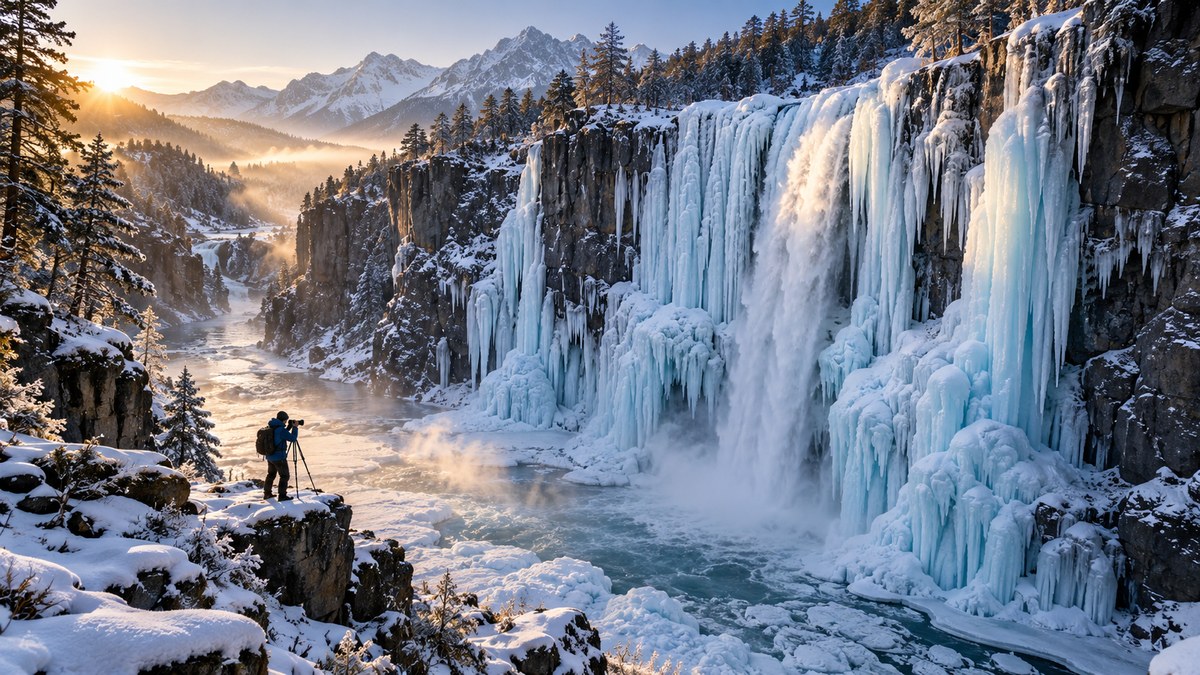 What Makes the Frozen Waterfalls of Northeast Asia a Must-Photograph Phenomenon?