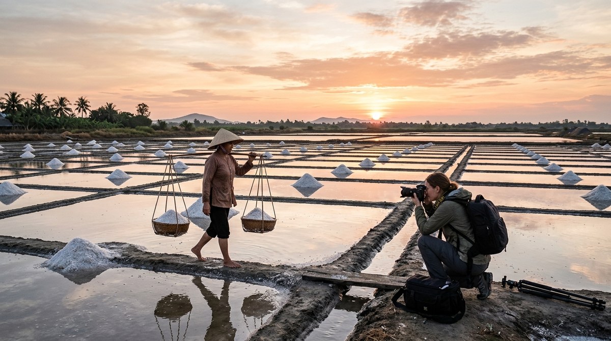 Why Photographing the Salt Flats of the Mekong Delta Should Be on Your 2026 Itinerary